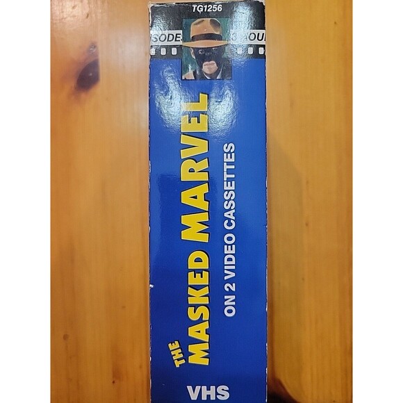 1943 TV Series The Masked Marvel 2 VHS tape SET 3 HRS 12 Episodes 1992 Blk & Wht - Picture 4 of 6
